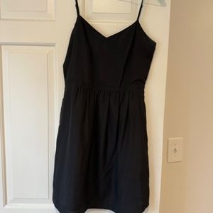 Jcrew Black Dress
